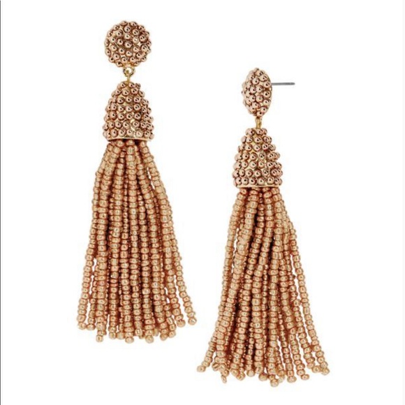BaubleBar Jewelry - Baublebar Piñata Gold beaded tassel earrings BaubleBar Jewelry - Baublebar Piñata Gold beaded tassel earrings